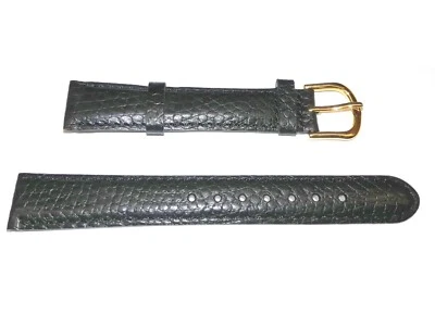 Correa de reloj de cuero artesanal deBeer - grano de lagarto Foto 1 de 2