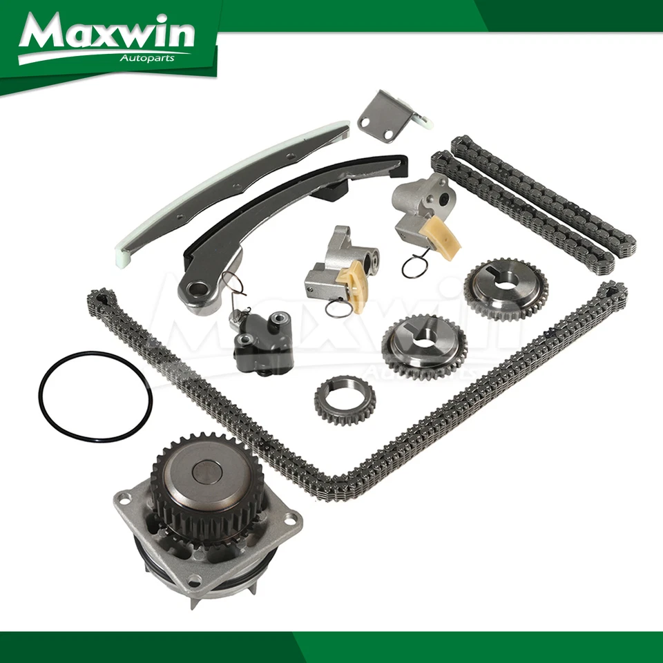 Timing Chain Kit Water Pump Fit 03-09 Nissan Altima Quest Maxima 3.5L - Image 1 of 4
