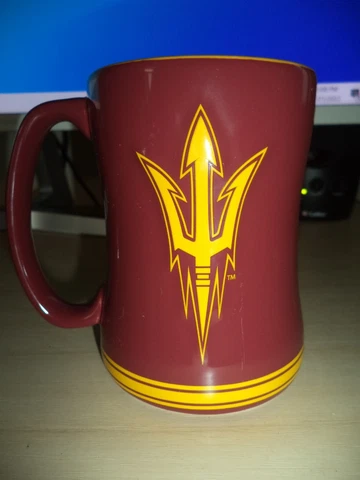 Arizona State Sun Devils Coffee Mug 14oz Sculpted NCAA Cover