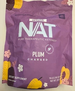 Pruvit Ketones Keto OS Nat Plum Charged 20 Packs Charged Free Shipping 07/2025 - Picture 1 of 1