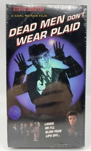 Dead Men Don't Wear Plaid VHS Tape Vintage Movie Steve Martin Rachel Ward - Picture 1 of 6