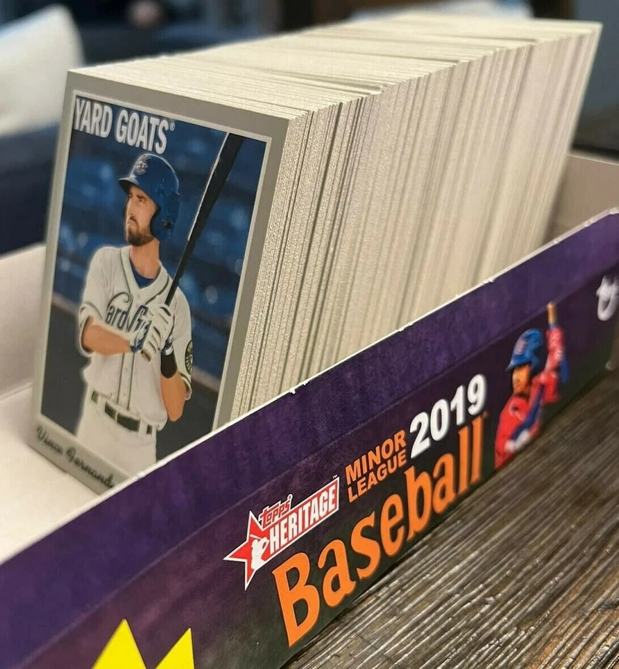 Topps Heritage Minor League 2019 Baseball Base Cards #1-220 Pick Your Card, Read - Image 1 of 1