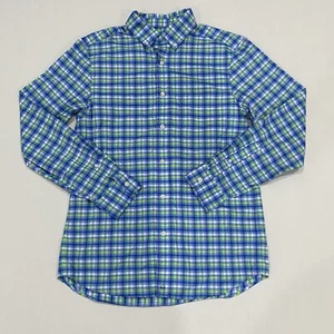 Vineyard Vines On The Go Performance Shirt Herren Gr. S Button Down Blau Grün - Bild 1 von 9
