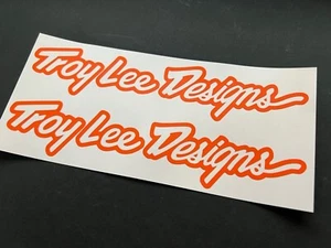 Troy Lee Designs TLD LOGO Sticker Decal die cut vinyl Bike MTB DH MOTO CROSS VAN - Picture 1 of 29