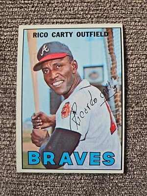 Rico Carty Topps #35 1967 Foto 1 de 2