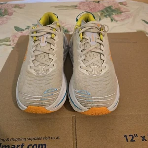 Size 10.5 D - Hoka One One Bondi X White Evening Primrose - Picture 1 of 24