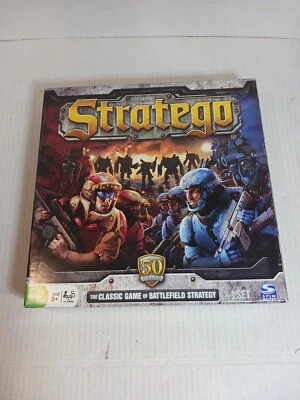 Stratego Classic Battlefield Strategy Board Game - Sci-Fi Theme Complete - Image 1 of 4