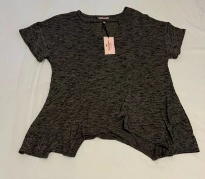 Suéter para mujer Juicy Couture cuello en V manga corta nuevo con etiquetas talla S Foto 1 de 4