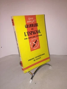 Grammaire de l'espagnol par Bernard Pottier  Que-Sais-Je n° 1354 - Imagen 1 de 1