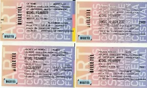 LOT 8 TICKET BILLET MICHEL POLNAREFF 2007 REGION SUD NICE MARSEILLE NIMES TOULON - Imagen 1 de 2