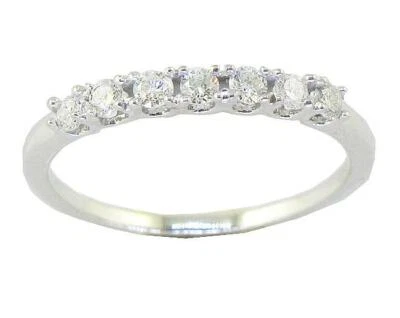 Round Cut Diamond 0.20 Ct SI1 G Wedding Engagement Ring 14K White Gold Appraisal - Image 1 of 4