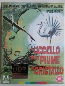 BIRD WITH THE CRYSTAL PLUMAGE Arrow Exclusive LTD Edition 4K Ultra HD UHD Boxset - Imagen 1 de 2
