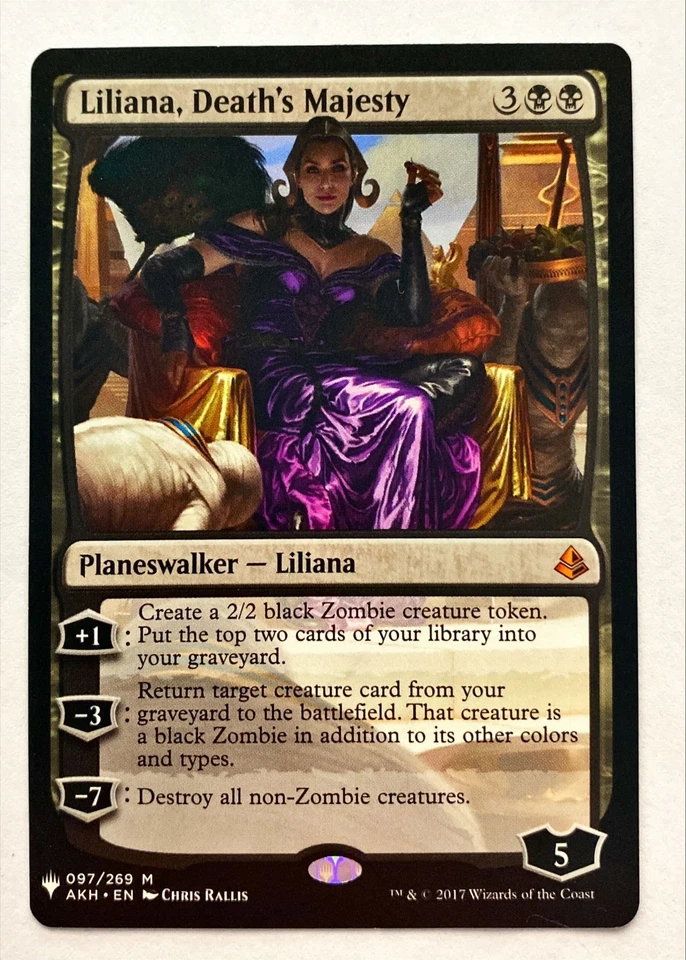 MTG - Liliana, Death's Majesty - EN - EX - Normal - Mystery Booste - Mythic 097 - Bild 1 von 2