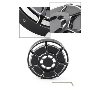 Derby Timing Timer Cover CNC Aluminium für Harley XL883 2013+ Schwarz Motorrad C - Bild 1 von 8