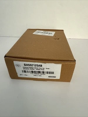 Juego de perillas de paso victoriano Signature Hardware 480935, 2-3/8" 2-3/4"-latón antiguo Foto 1 de 4