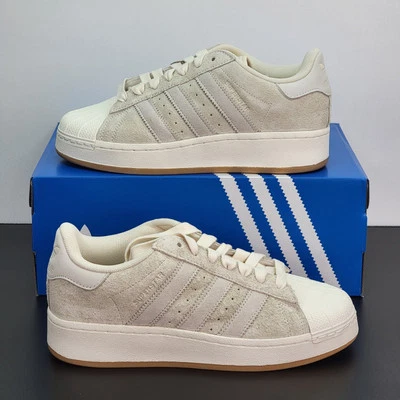 Adidas Superstar XLG Women's Size 9 Athletic Shoes Tan Casual Sneakers - Image 1 of 4