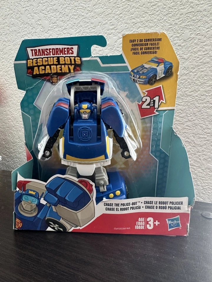 Transformers Rescue Bots Playskool Heroes Chase The Police Bot