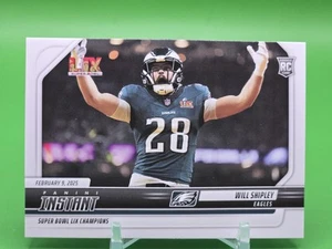 2024 2025 Panini Instant Super Bowl Champions LIX Eagles Will Shipley Rookie RC - Picture 1 of 3