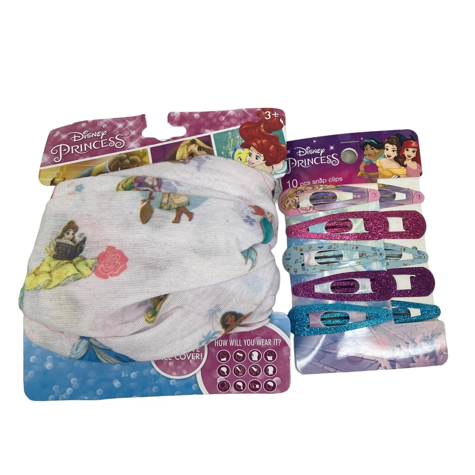 Pinzas para el cabello y envoltorio a presión de princesa Disney  Foto 1 de 4