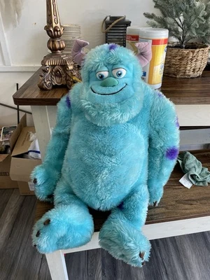 ¡¡Monstruos Sully Pixar difíciles de encontrar de 24"" en peluche!! MUÑECA GRANDE Foto 1 de 2