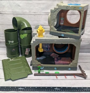 TMNT Teenage Mutant Ninja Turtles Sewer Lair Playset 1989 Vintage - Bild 1 von 14