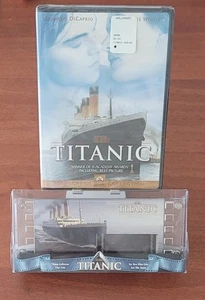 TITANIC DVD & 1998 Titanic Edition 70mm Movie FILM CEL #60005 NIB !! - Picture 1 of 5