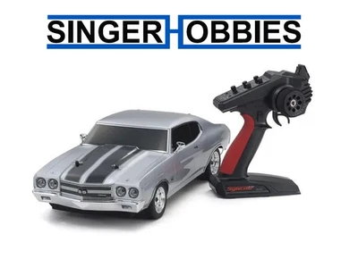 Kyosho 34416T1C EP Fazer Mk2 FZ02L 1970 Chevelle SS 454 LS6 ReadySet Silver - Image 1 of 4