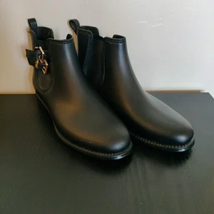 Henry Ferrera Ankle Boots Women's 8 Black - Picture 1 of 5