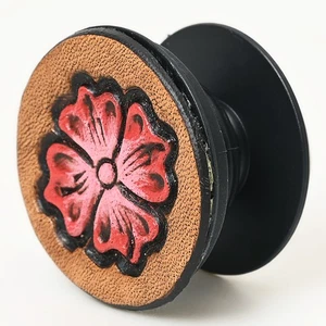 AD American Darling Hand Tooled Painted Floral Popsockets for Phone Grip Stand - Picture 1 of 4