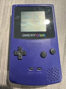 Consola de videojuegos portátil Nintendo Game Boy color - púrpura uva CGB-001 - Imagen 1 de 4
