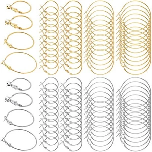 96 Piezas Aros para Hacer Pendientes Suministros Miss Kit Joyería - Imagen 1 de 10