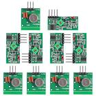 5Pcs 433MHz RF Wireless Transmitter and Receiver Module Kit for ARM/MCU