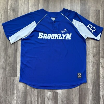 Jackie Robinson Brooklyn Dodgers Jersey Mens XL MLB Genuine Cooperstown Baseball - Image 1 of 4