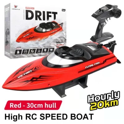 20+ MPH Brushless RC Boat Fast Remote Control Boat for Pools and Lakes 2.4Ghz - Image 1 of 4