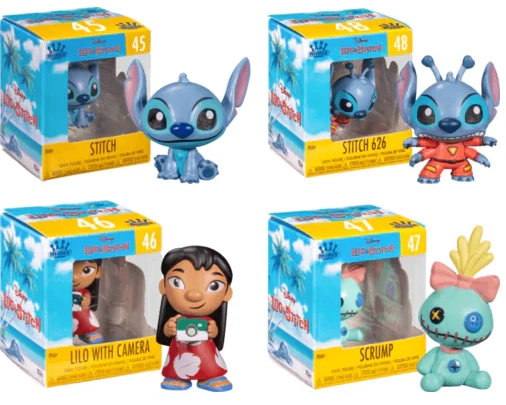 FUNKO MINIS DISNEY LILO & STITCH SET OF 4 NEW IN BOX TY3037 - Image 1 of 1
