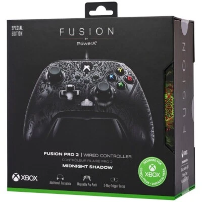 PowerA USION Pro 2 Wired Controller for Xbox Series X|S Midnight - Image 1 of 4