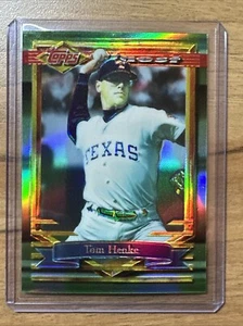 Tom Henke 1994 Topps Finest rifrattore #64 Texas Rangers - Foto 1 di 2