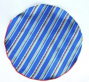 Lord R Colton Masterworks Pocket Royal Striped Survival Silk - $75 Retail New - Picture 1 of 2