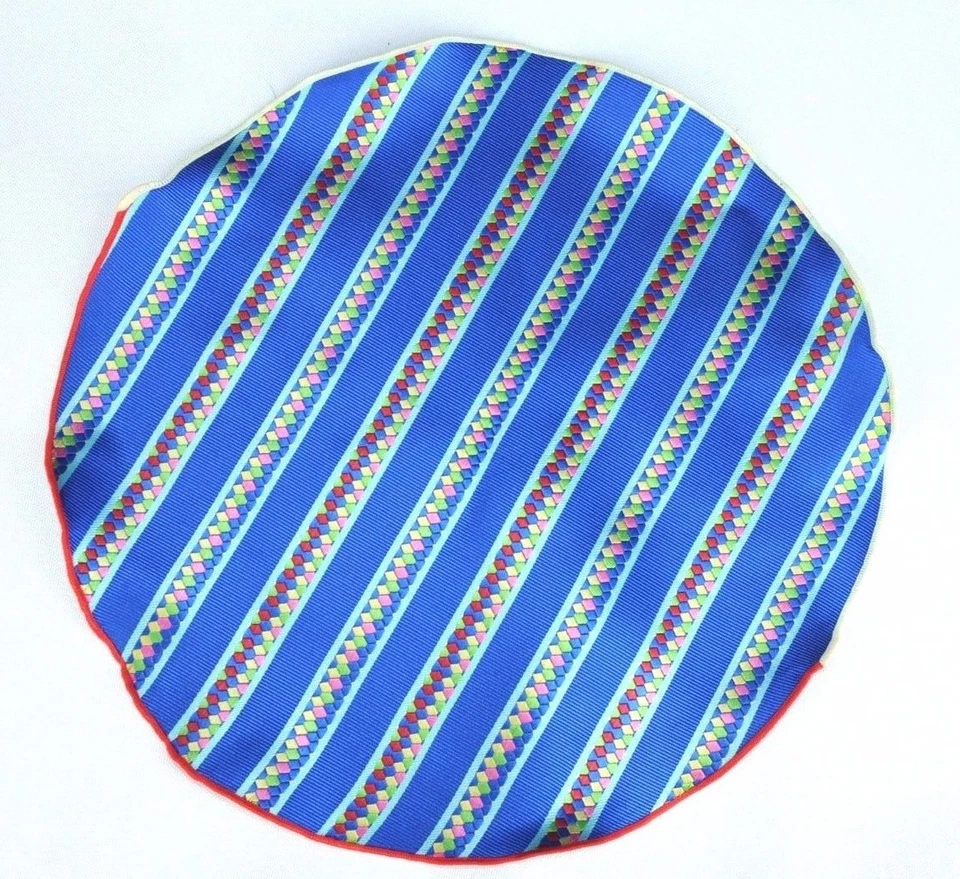 Lord R Colton Masterworks Pocket Royal Striped Survival Silk - $75 Retail New - Image 1 of 2
