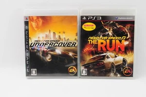 Lot 2 Need for Speed Undercover The Run PS3 PlayStation 3 Japan JP Game #770 - Picture 1 of 7