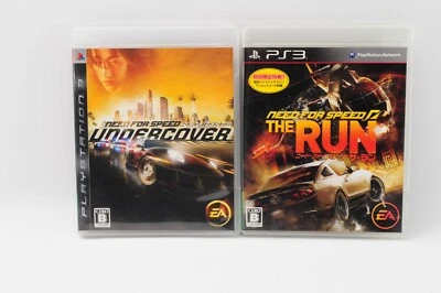Lot 2 Need for Speed Undercover The Run PS3 PlayStation 3 Japan JP Game #770 - Image 1 of 4