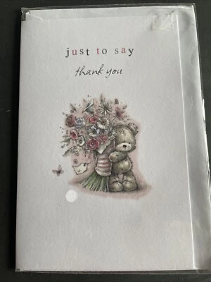 Just To Say Thank You Blank Card