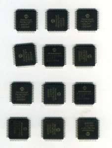 Lot of 12 x PIC 16LF877- 04 / PT in TQFP44 Package - MICROCHIP - Picture 1 of 1