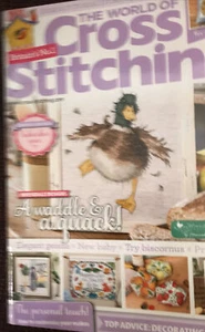 Wrendale Designs Hannah Dale duck patterns World of Cross Stitch love cat - Picture 1 of 10