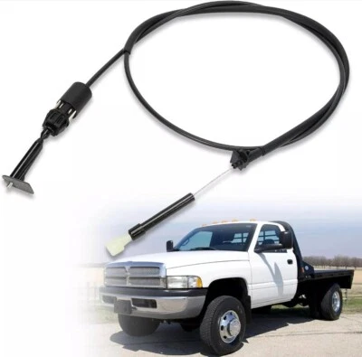 For Dodge Ram 2500 3500 5.9L L6 V8 98-04 Transmission Kickdown Cable 52107742AC Foto 1 de 4