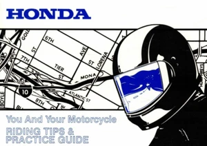 Genuine Honda New Motorcycle Owner's Tips & Practice Guide/Manual/Book - Picture 1 of 9