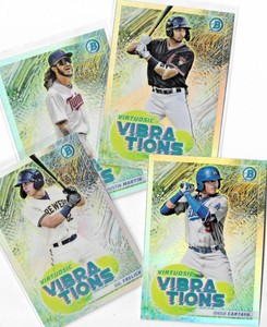 2022 Bowman Chrome - Virtuosic Vibrations - Pick Your Card - Baseball Prospects