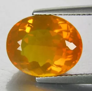 1,24 quilates Excelente Natural Clásico Fuego Mexicano Ópalo Forma Ovalada Gema Suelta Ref VDO - Imagen 1 de 5