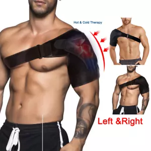 Schulterbandage Schulterschoner Schulterstütze Sport Fitness Schmerzen Unisex - Bild 1 von 19