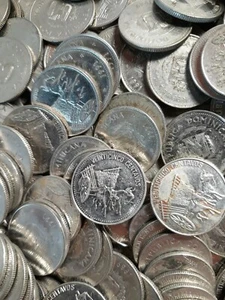 5x Dominican Republic 1989 25 Centavos Ox animal Combined Shipping Random Dates - Picture 1 of 3